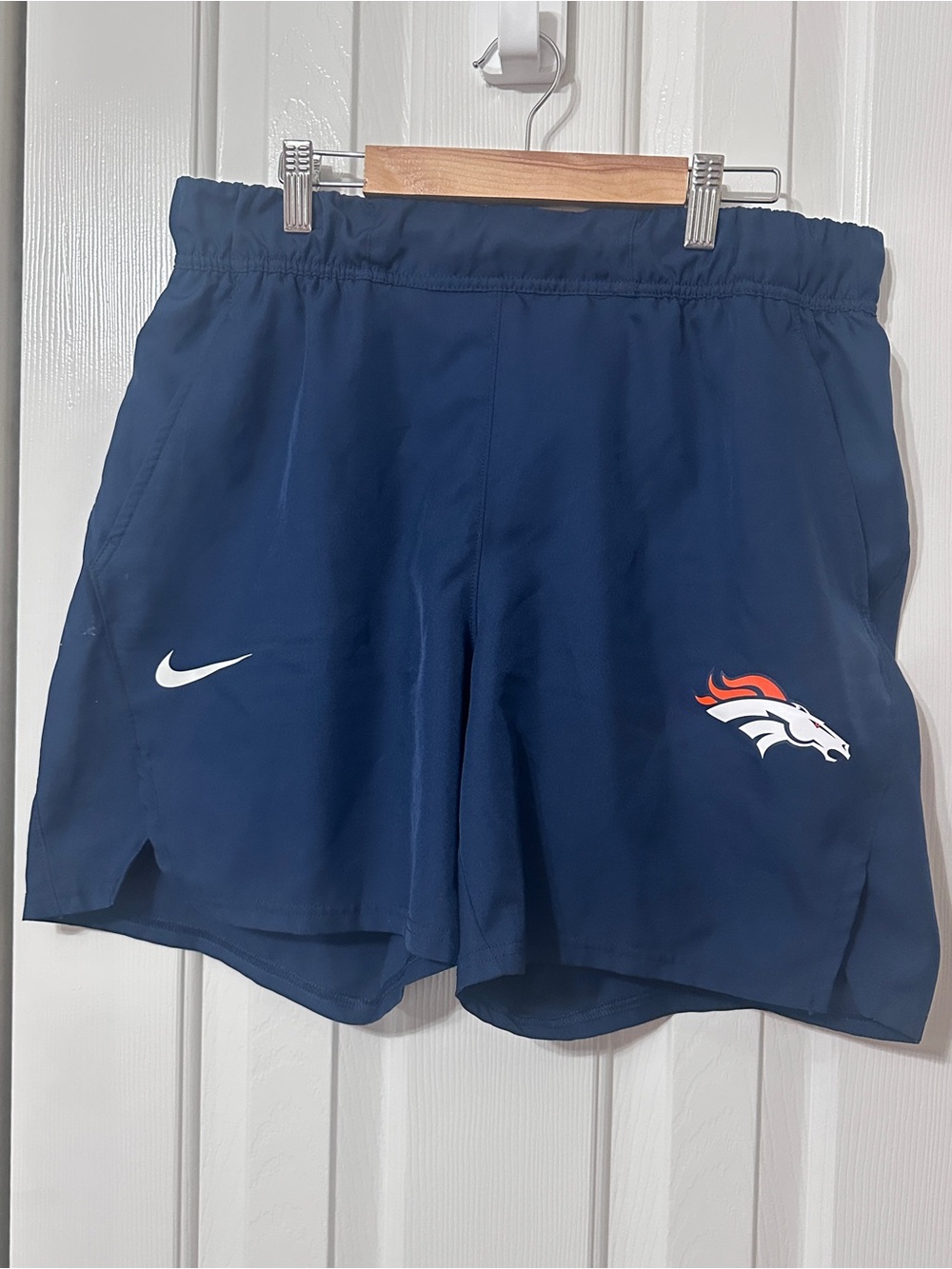 Nike Men’s Navy Denver Broncos Athletic Shorts
